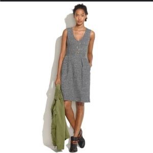 Madewell terrace marled dress Size S